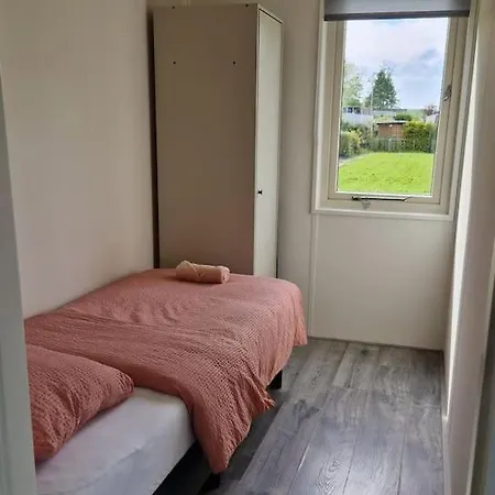 木屋 Chalet Aan Het Water Met Airco *
